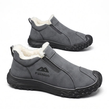 👕 Men's Winter Plush-Lined Walking Shoes