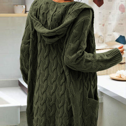 🧥 Gift Choice -Women's Long Knit Cardigan Coat