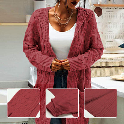 🧥 Gift Choice -Women's Long Knit Cardigan Coat