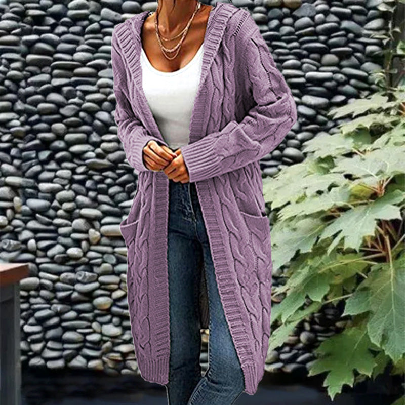 🧥 Gift Choice -Women's Long Knit Cardigan Coat
