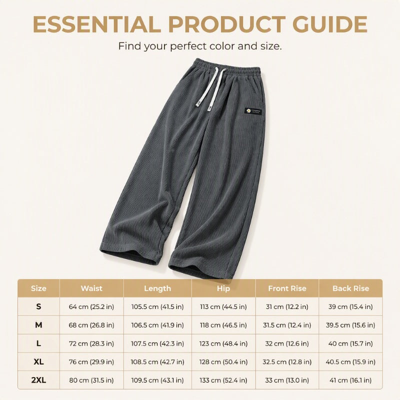 👕 Relaxed Drawstring Pants