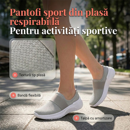 ⏰ Pantofi fără șireturi pentru femei, antiderapanti și respirabili