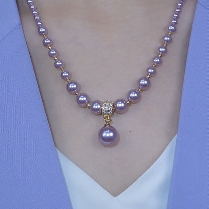 Colier elegant cu perle pentru doamne
