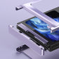 Carcase de telefon pliabile pentru Samsung Z Flip 5/4/3 cu acoperire galvanizată mată