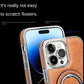 Husa iPhone din piele de lux cu suport invizibil
